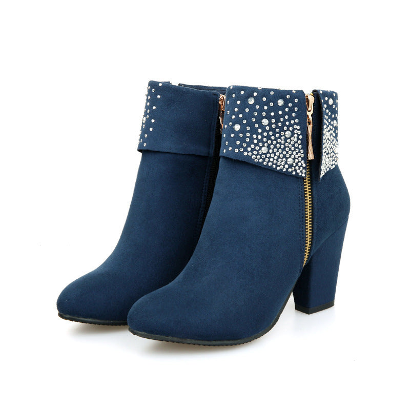 Rhinestone boots