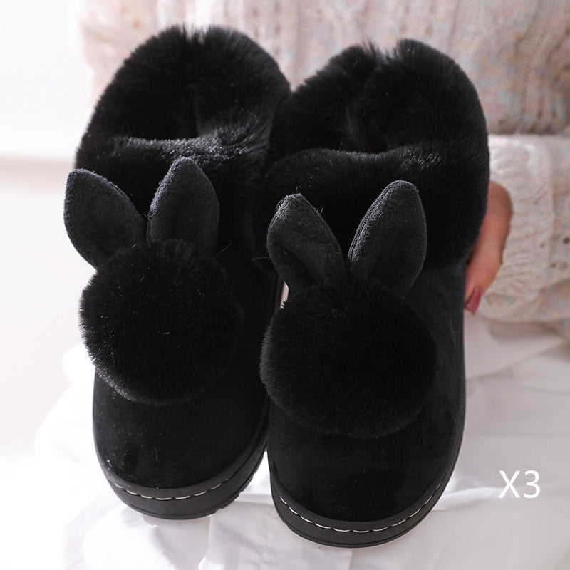 Rabbit Fur Slippers