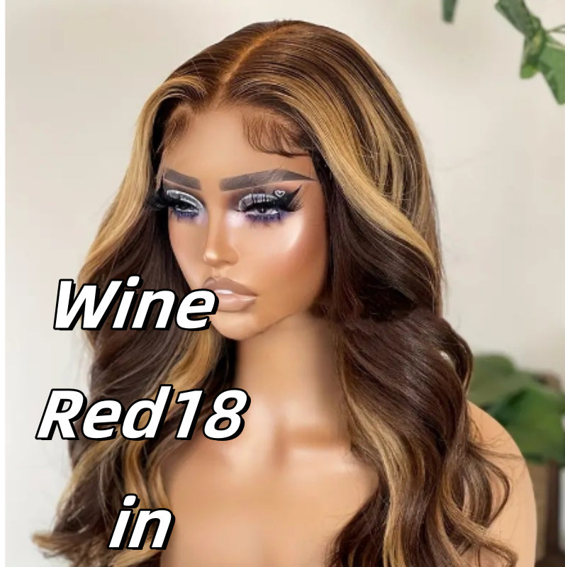 Front Lace Big Wave Curly Wig