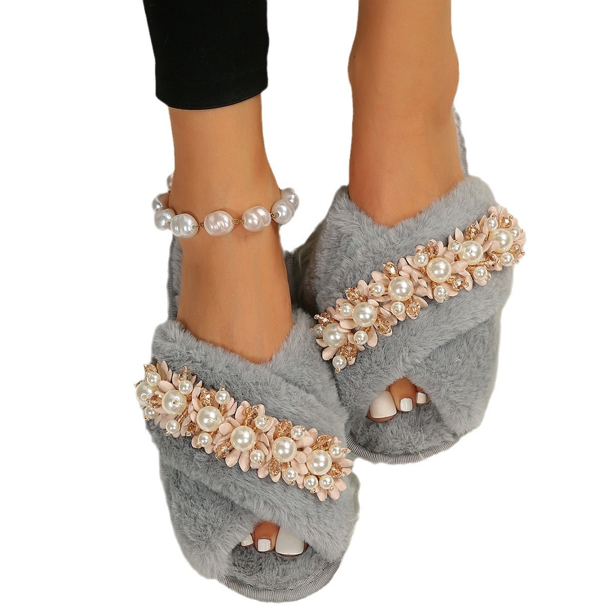 Pearl Style Slippers