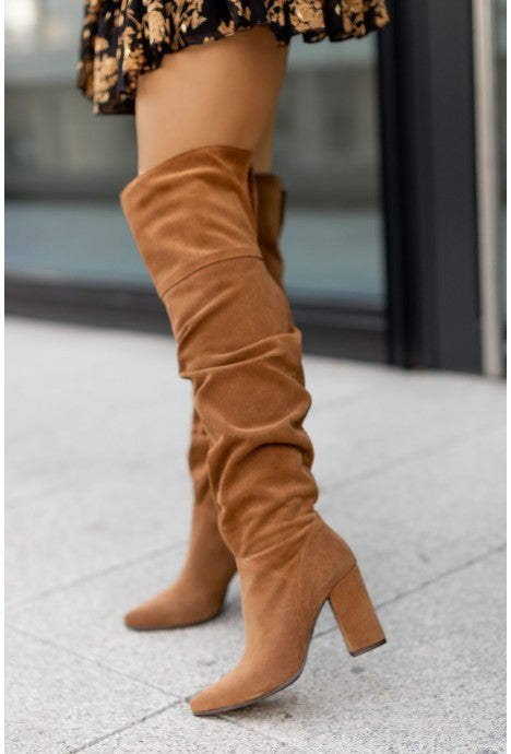 High Heel Suede Women's Over-the-knee Boots