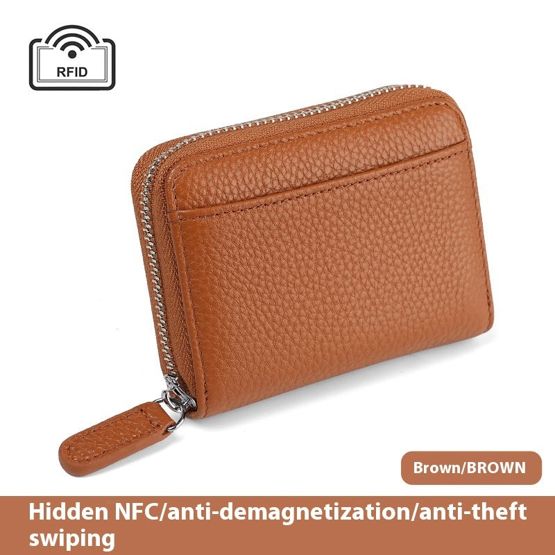 Genuine Leather Card Wallet
