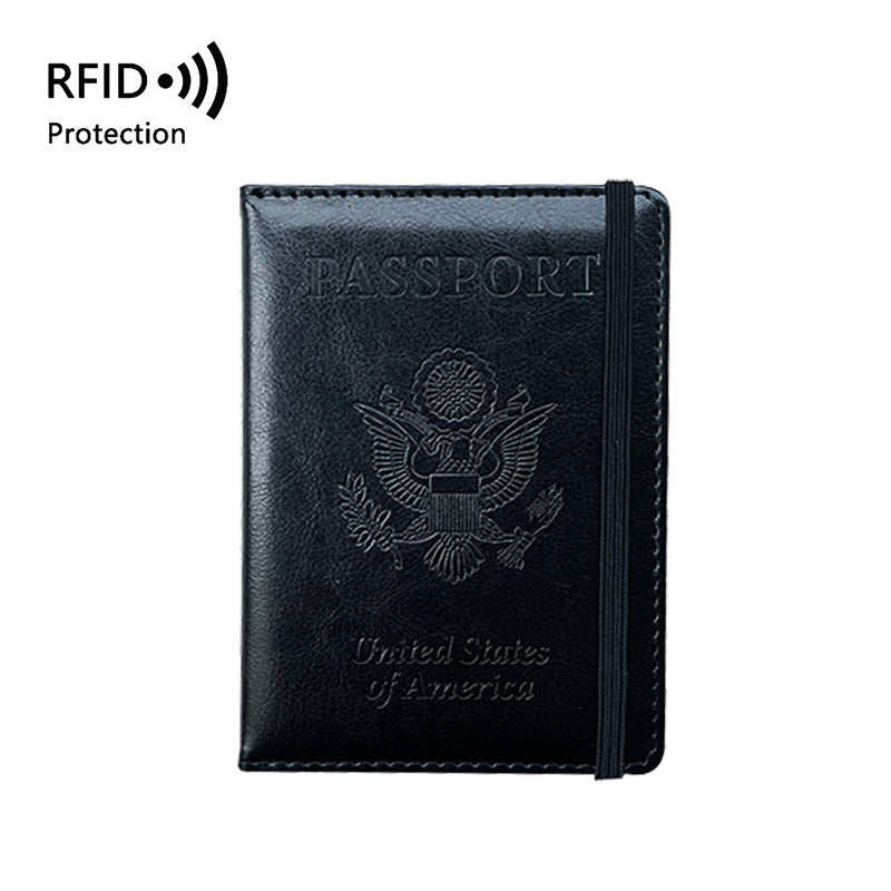 Versatile Travel Leather Passport Case