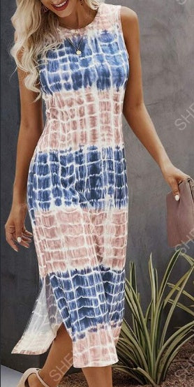 Tie Dye Tank Dress