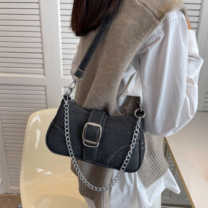 Canvas Chain Bag