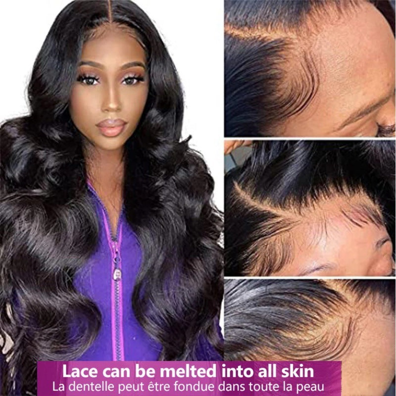 Mid-Part Big Wavy Wig