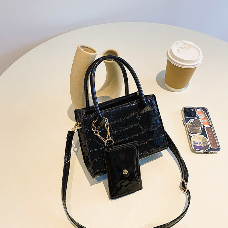 Color Stone Western Style Bag