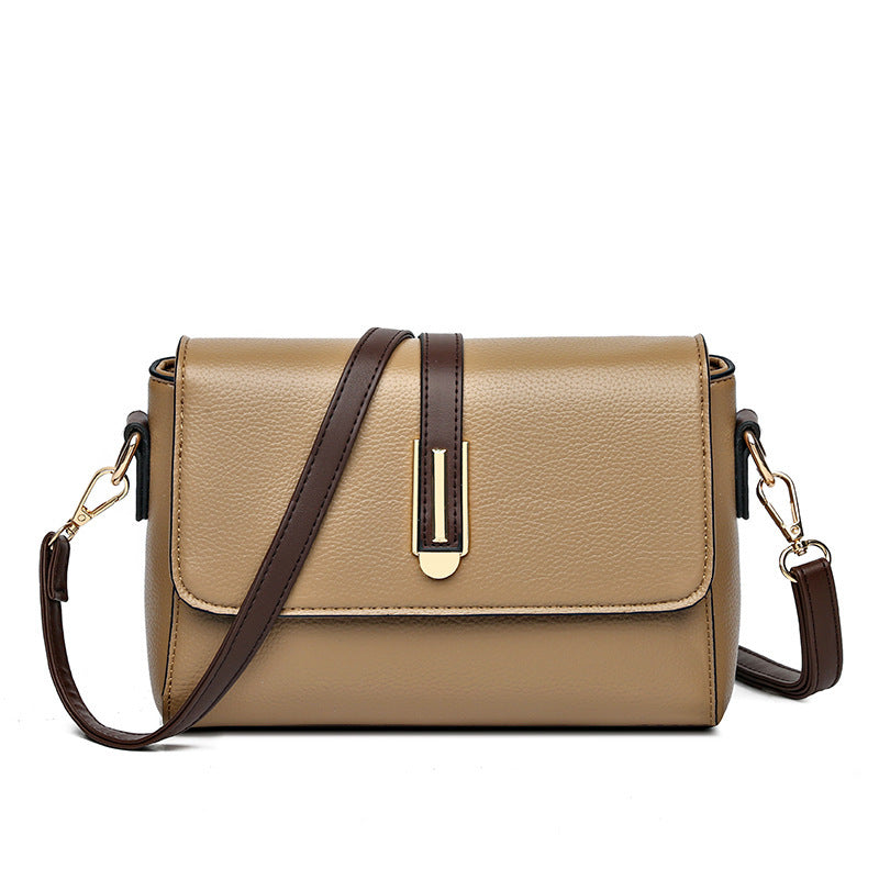 Simple Texture Shoulder Bag