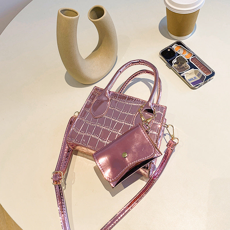 Color Stone Western Style Bag