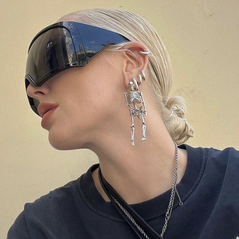 Large Rim Mask Sunglasses