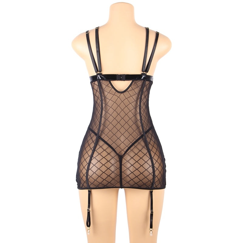 Lace Gartered Lingerie
