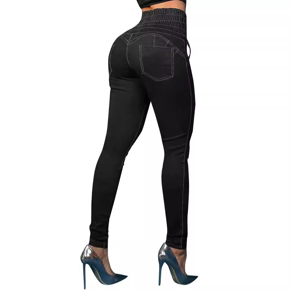 Tied Slim Fit Skinny Jeans
