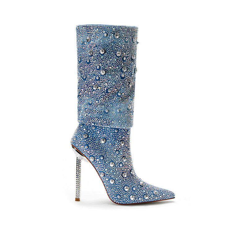 Pointy Heel Boots