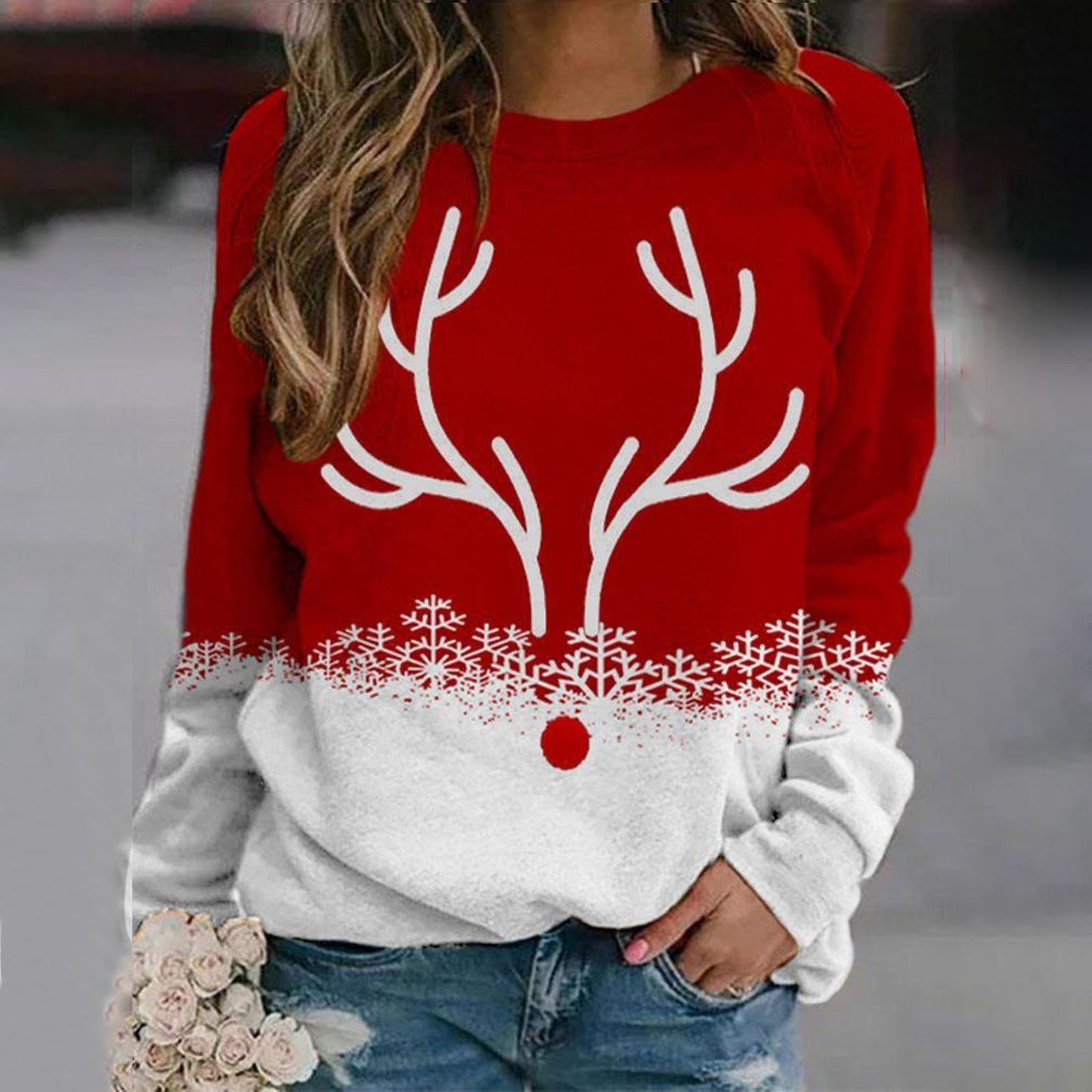 Snowflake Christmas Sweater