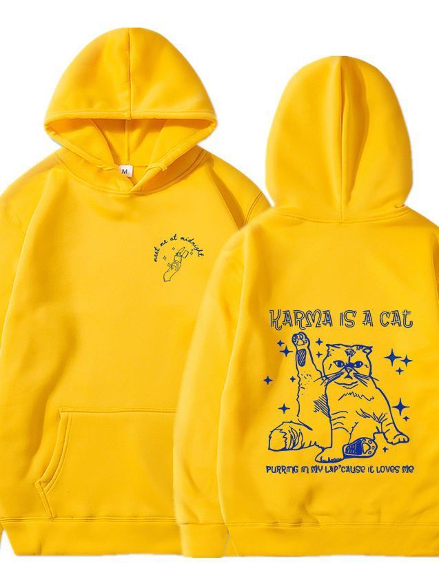 Cartoon Hooded Sweatshirt