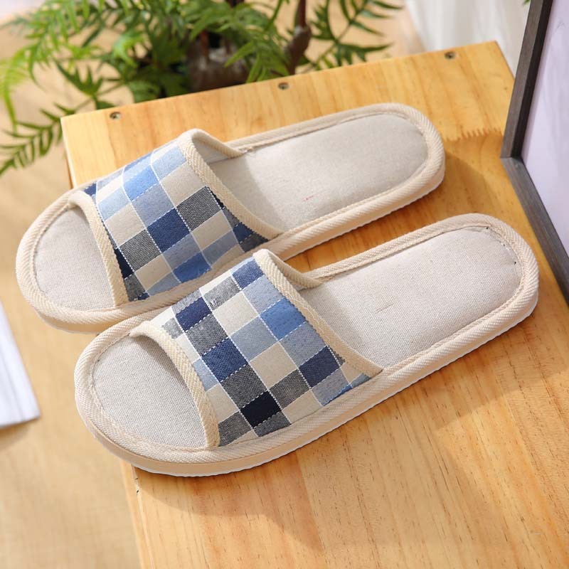 Linen Indoor Slippers
