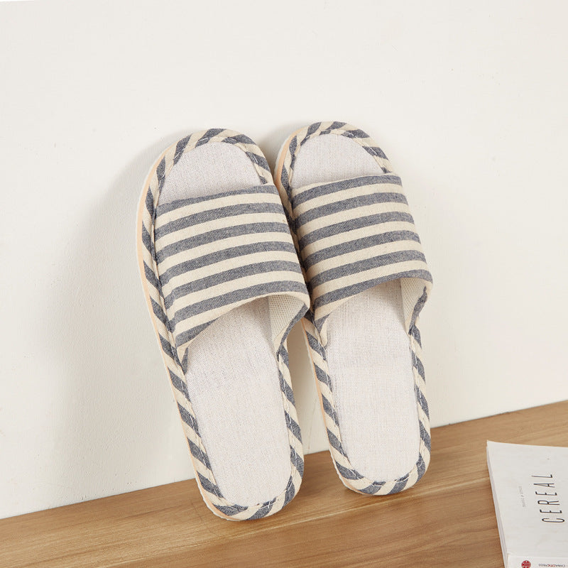 Linen Indoor Slippers