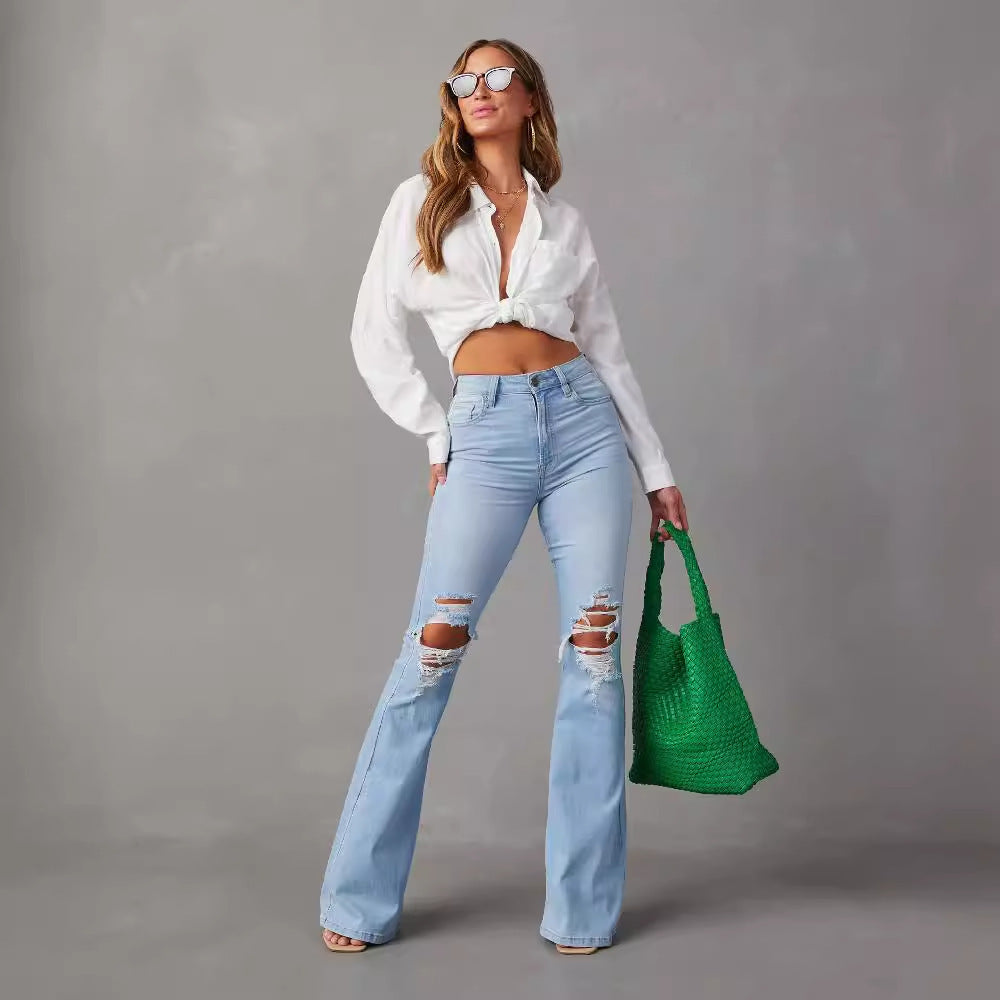 Wide-leg Jeans