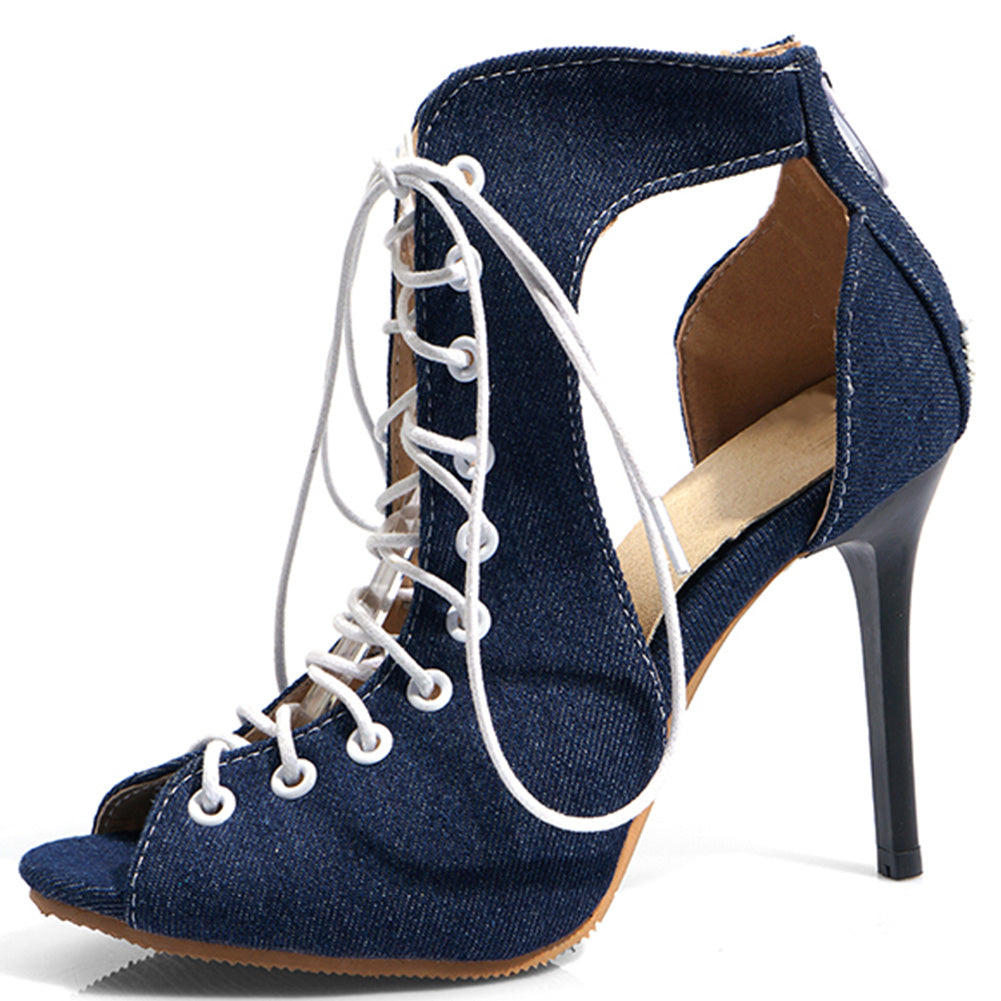 Cross Strap High Heel