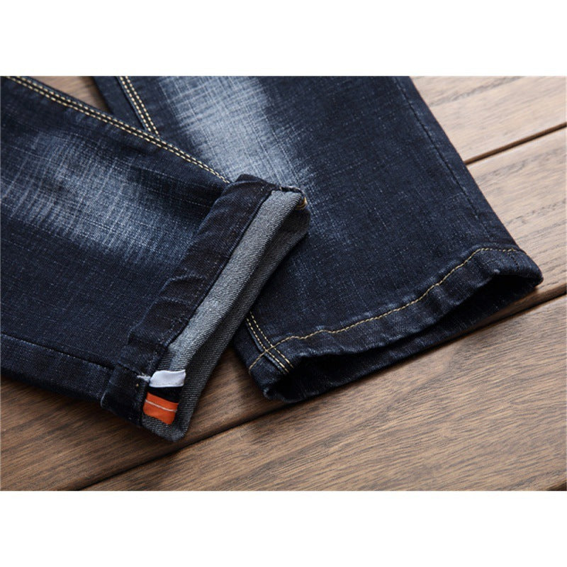Slim Fit Straight Jeans