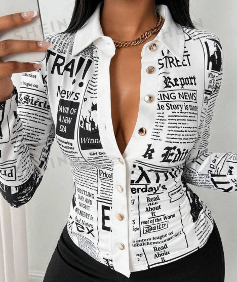 Casual Daily Long Sleeve Shirt