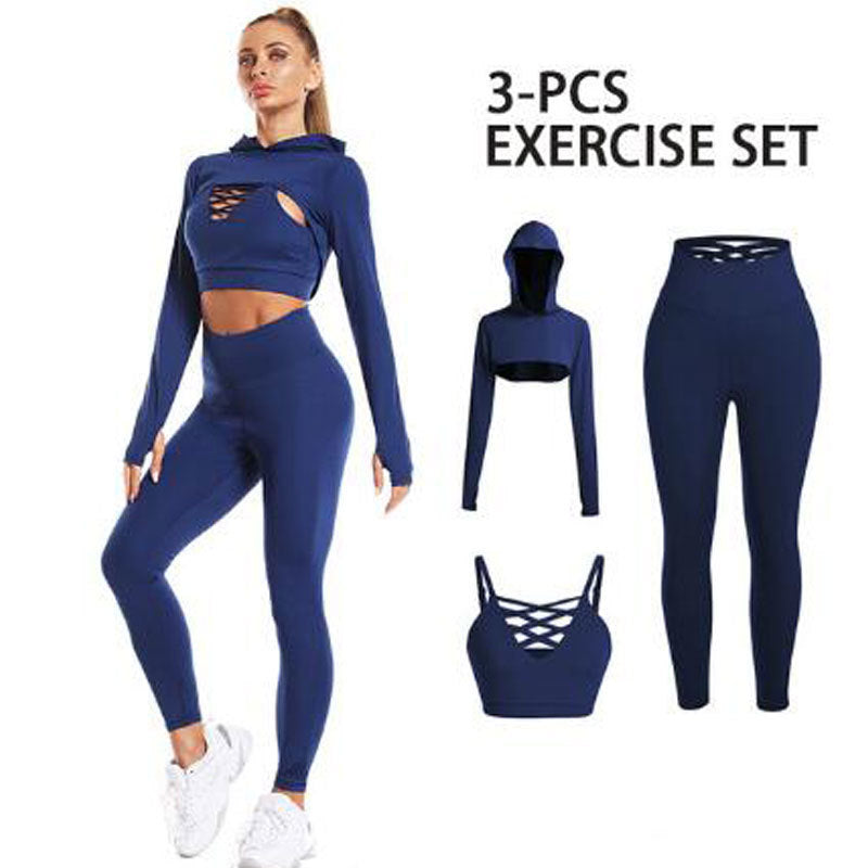 Adjustable Bra Exercise Suit