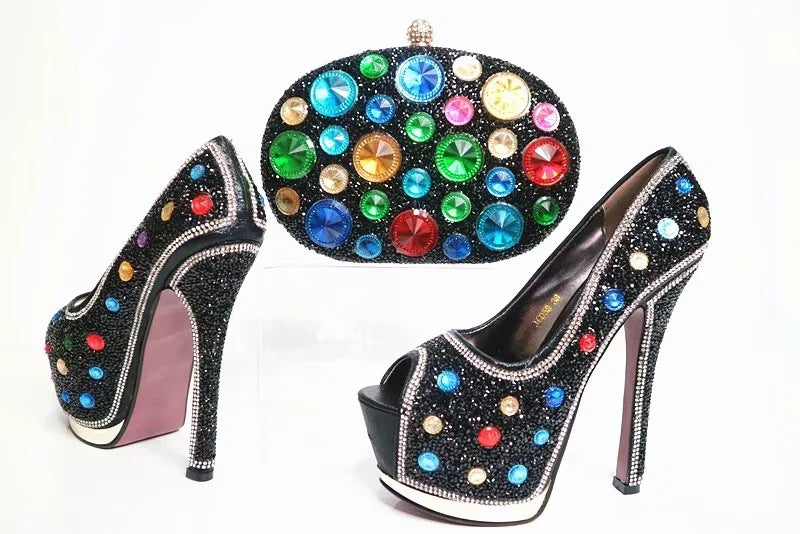 Stiletto Pointed Rhinestone Bag