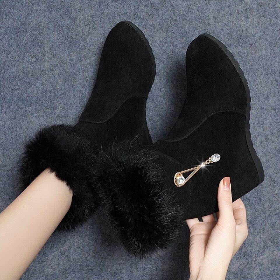 Height Increasing Insole Snow Boots