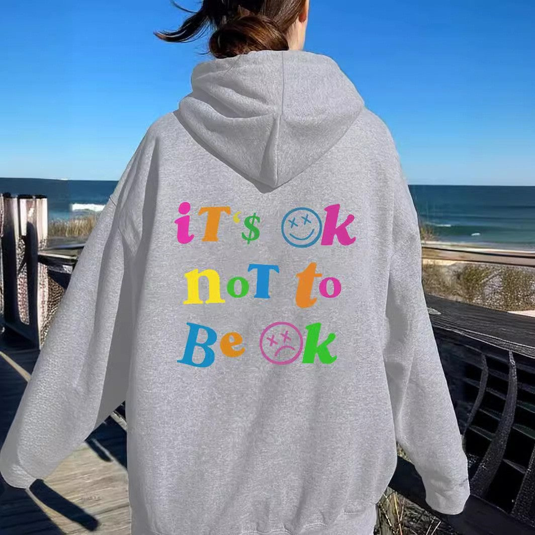 Plain Drawstring Hoodie