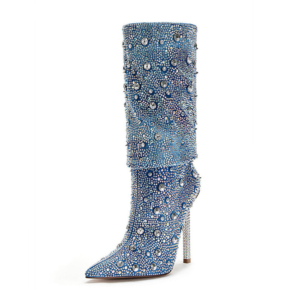 Pointy Heel Boots
