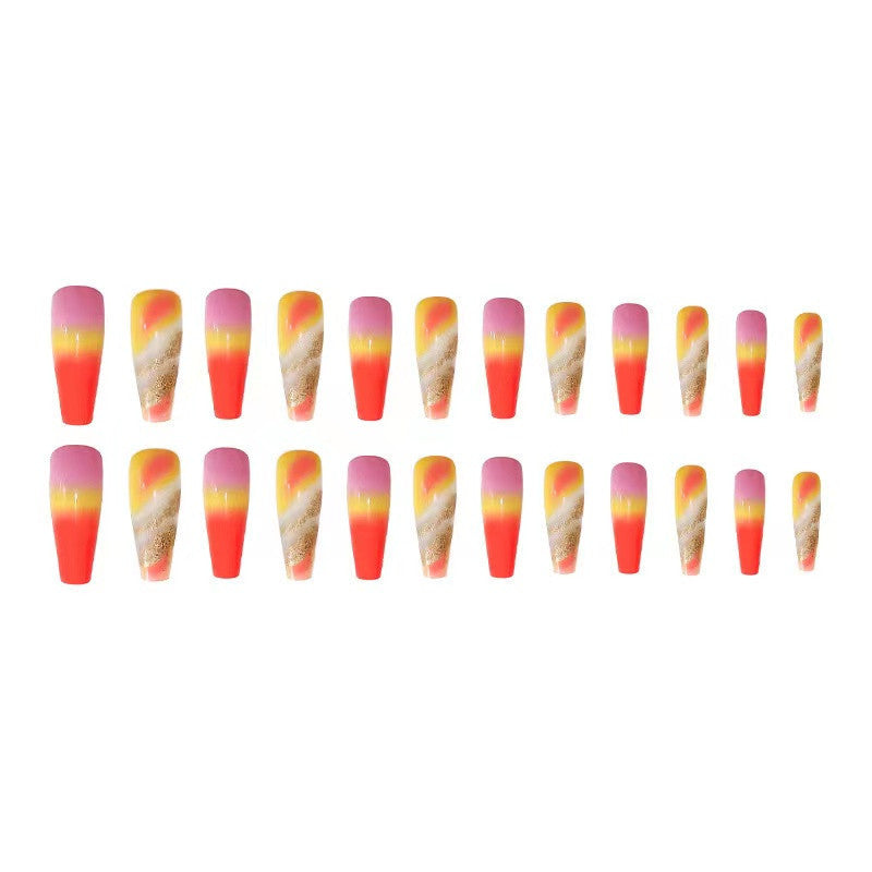 Rainbow Nails