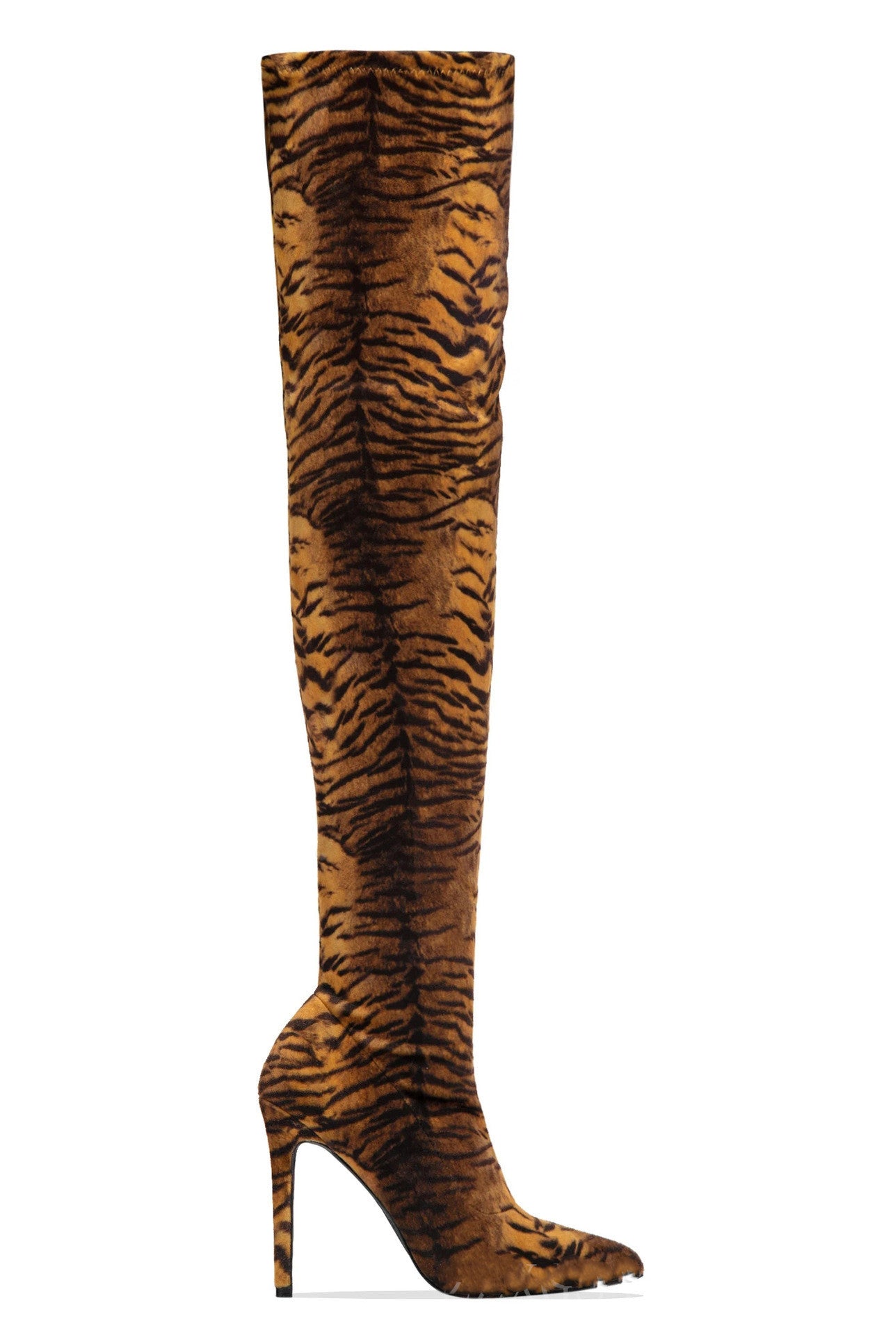 High Heel Zipper Boots