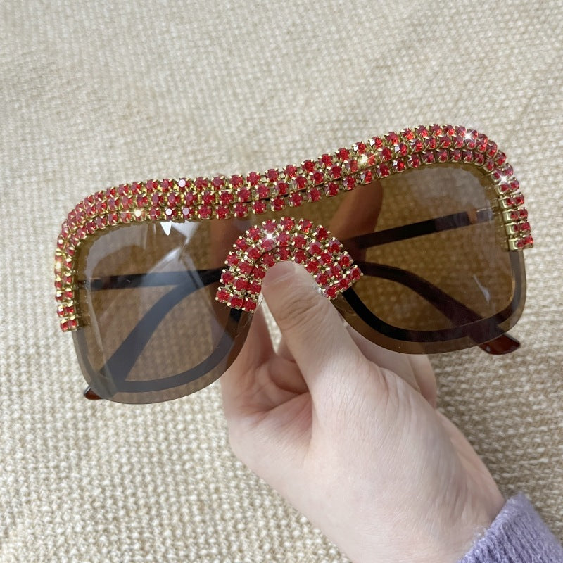 New Fashion Diamond Sunglasses
