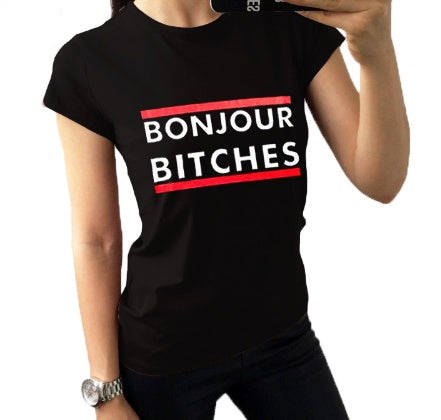 Casual White Black Gray T-shirt