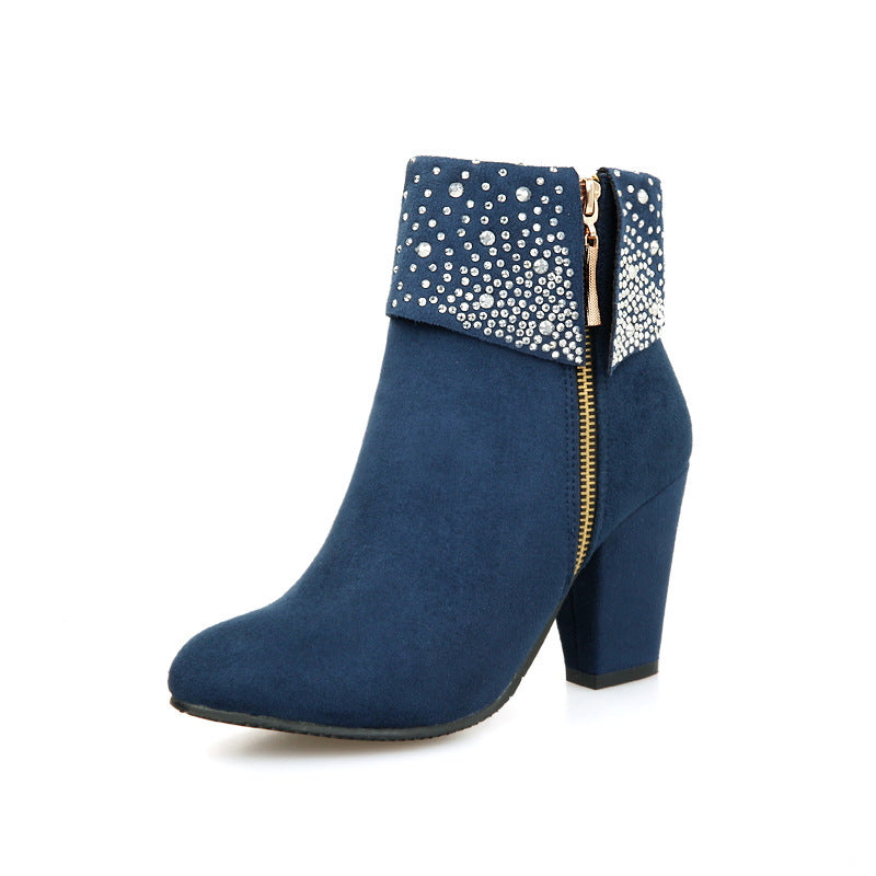 Rhinestone boots