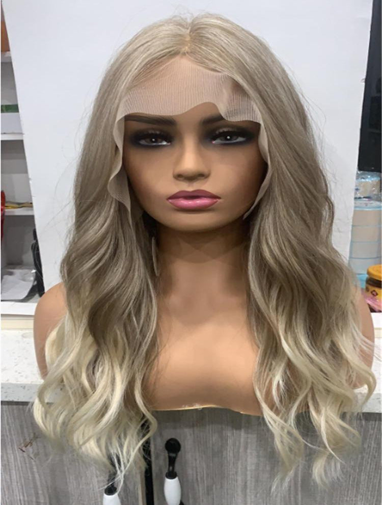 Brown long Wig