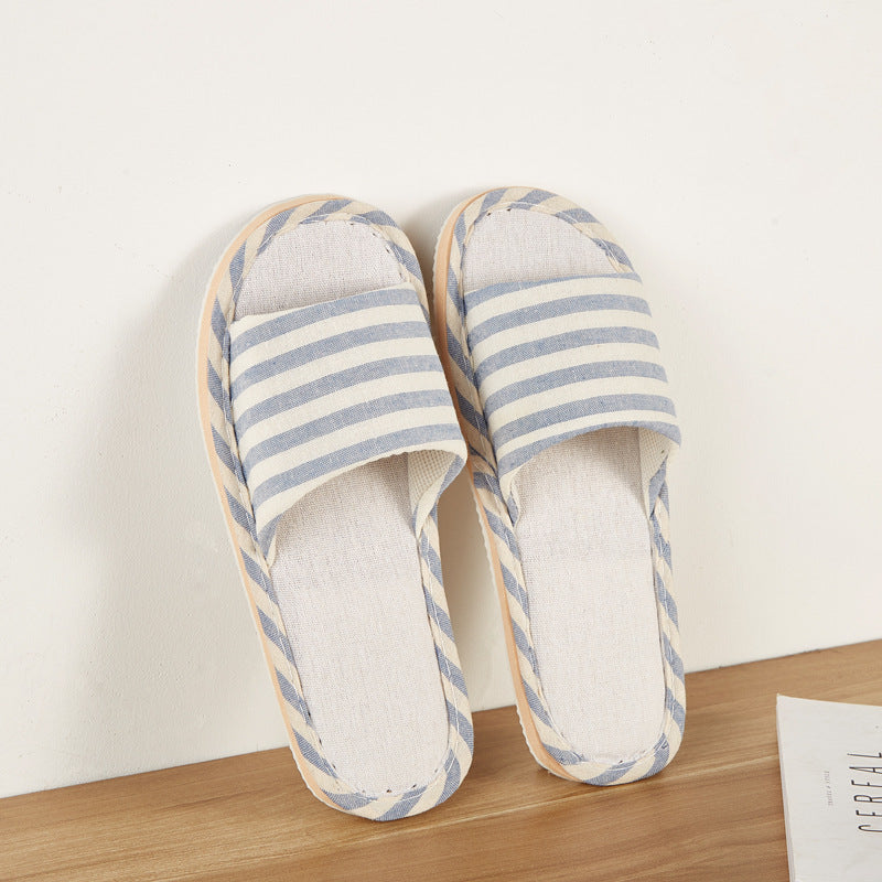 Linen Indoor Slippers