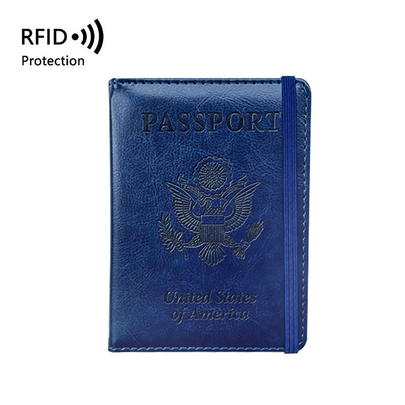 Versatile Travel Leather Passport Case