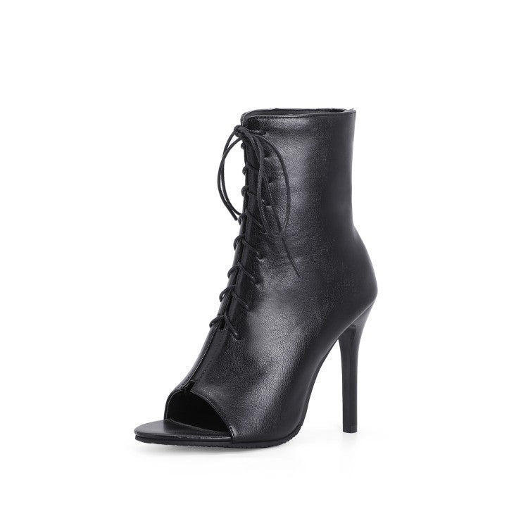 Stiletto Heel Lace-up