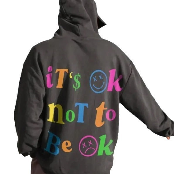 Plain Drawstring Hoodie