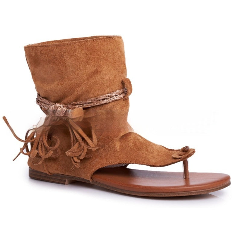 Flat Bottom Tassel Clip Toe