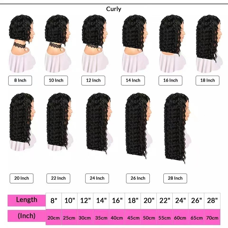 13x4 Lace Long Curly Wig