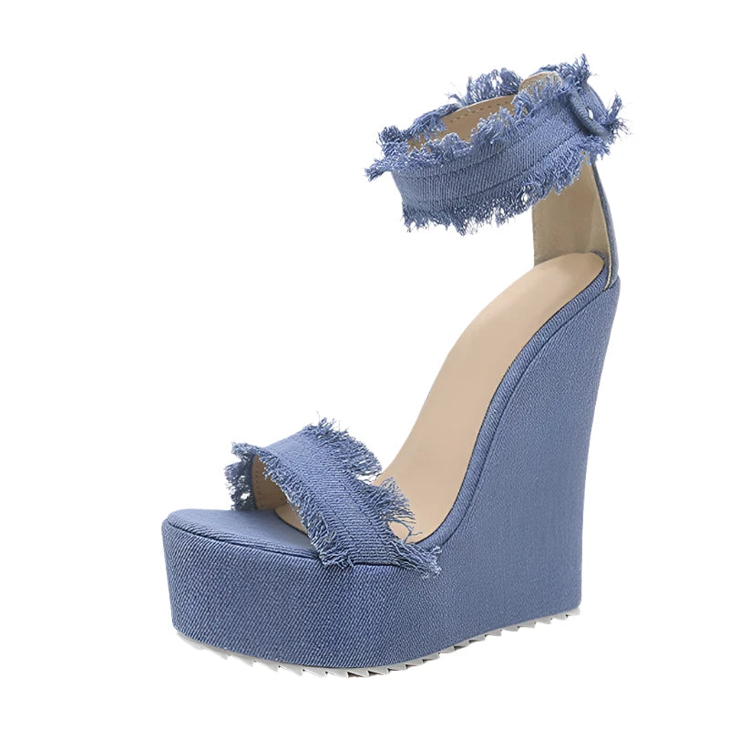 Denim Clogs