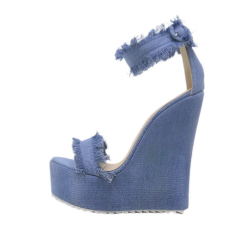 Denim Clogs