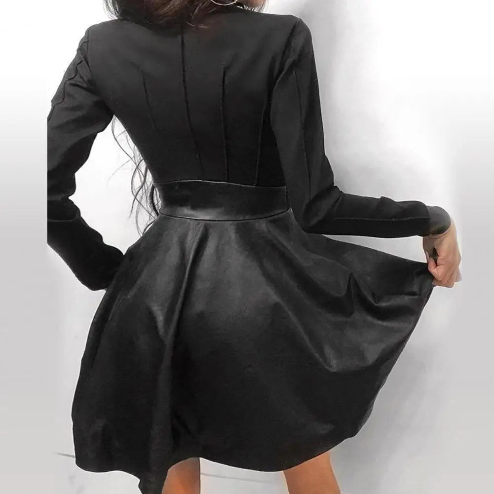 In the night jacket dress