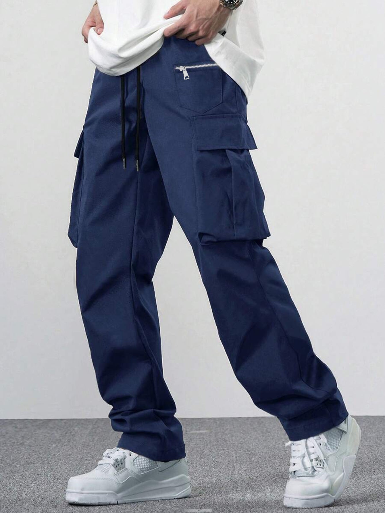 Loose Multi-pocket Casual