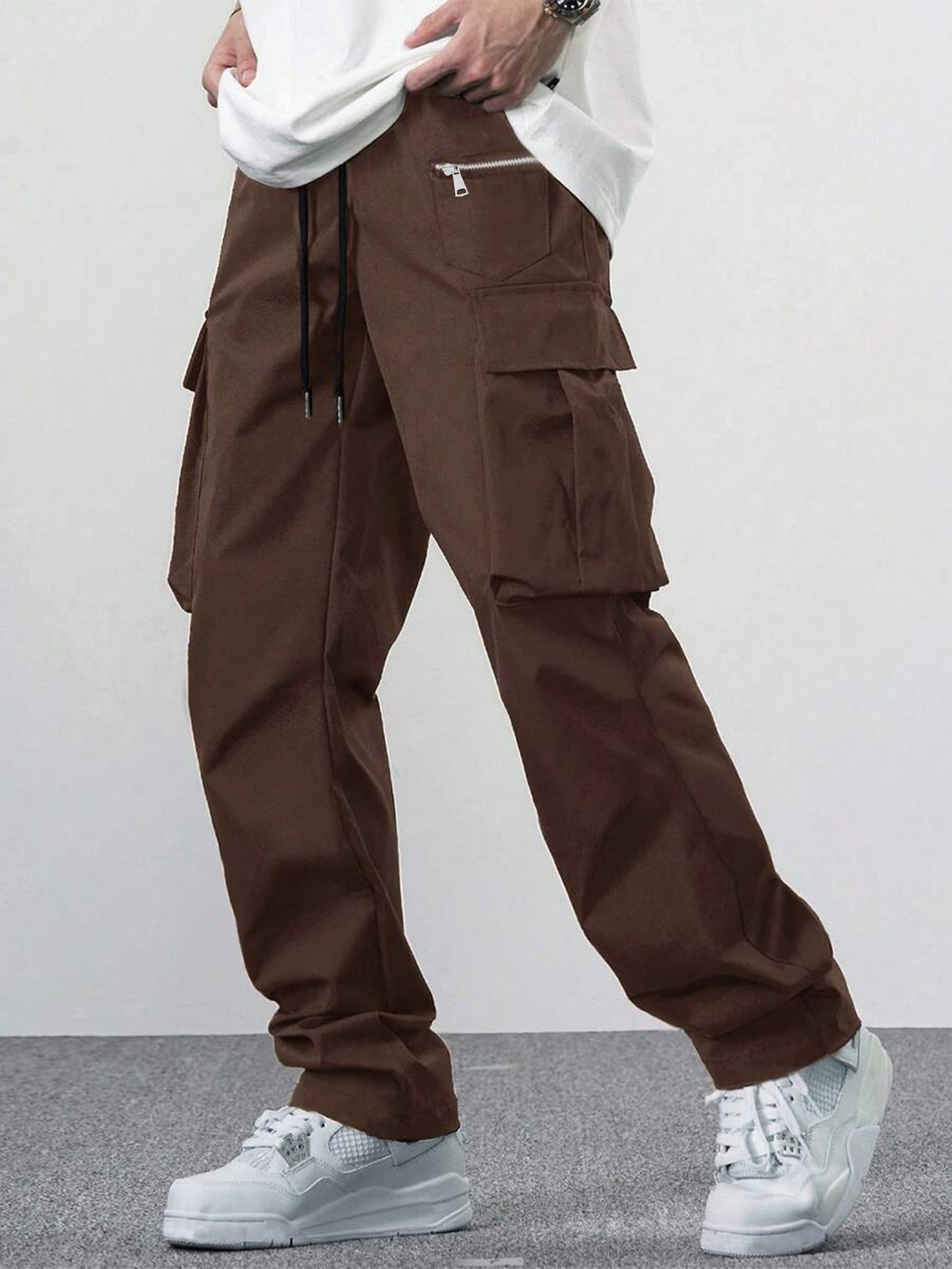 Loose Multi-pocket Casual