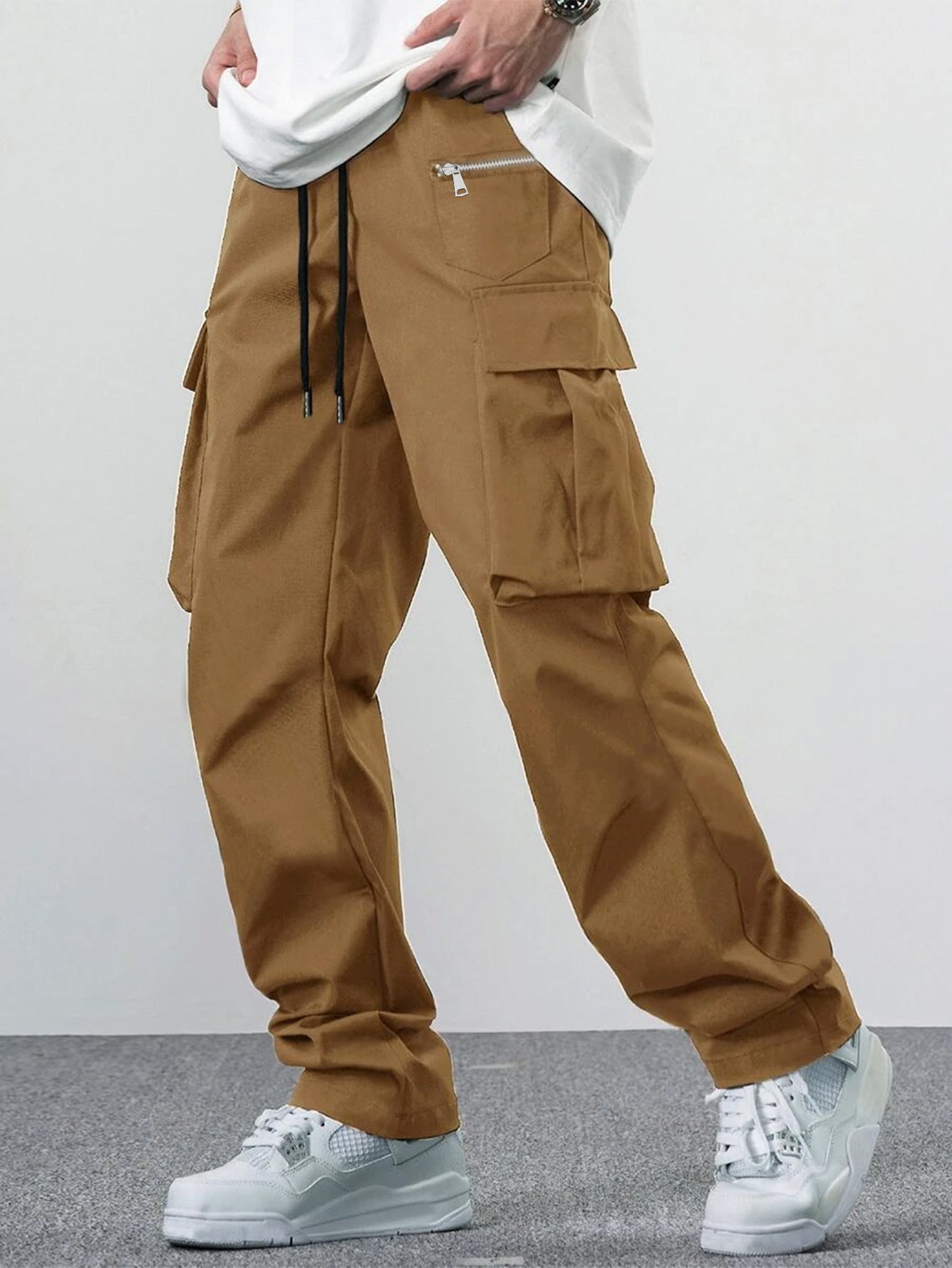 Loose Multi-pocket Casual