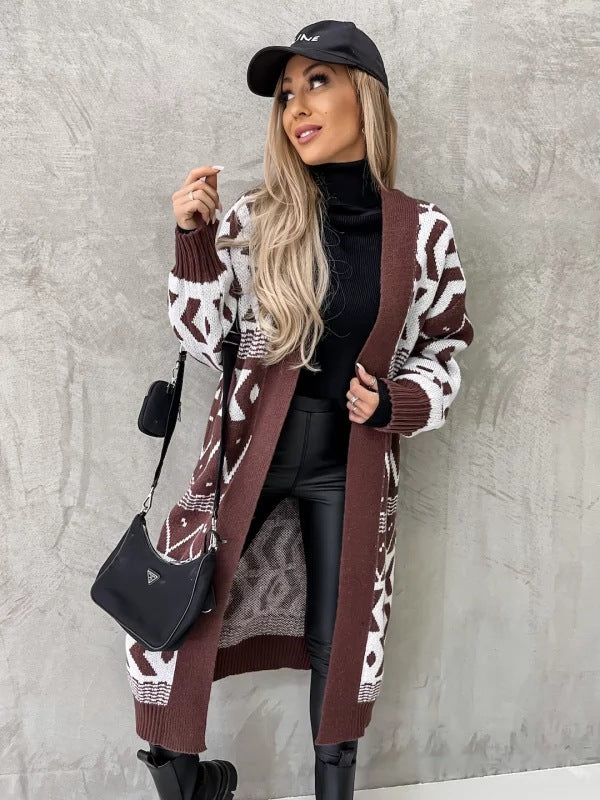 Long Diamond Sweater
