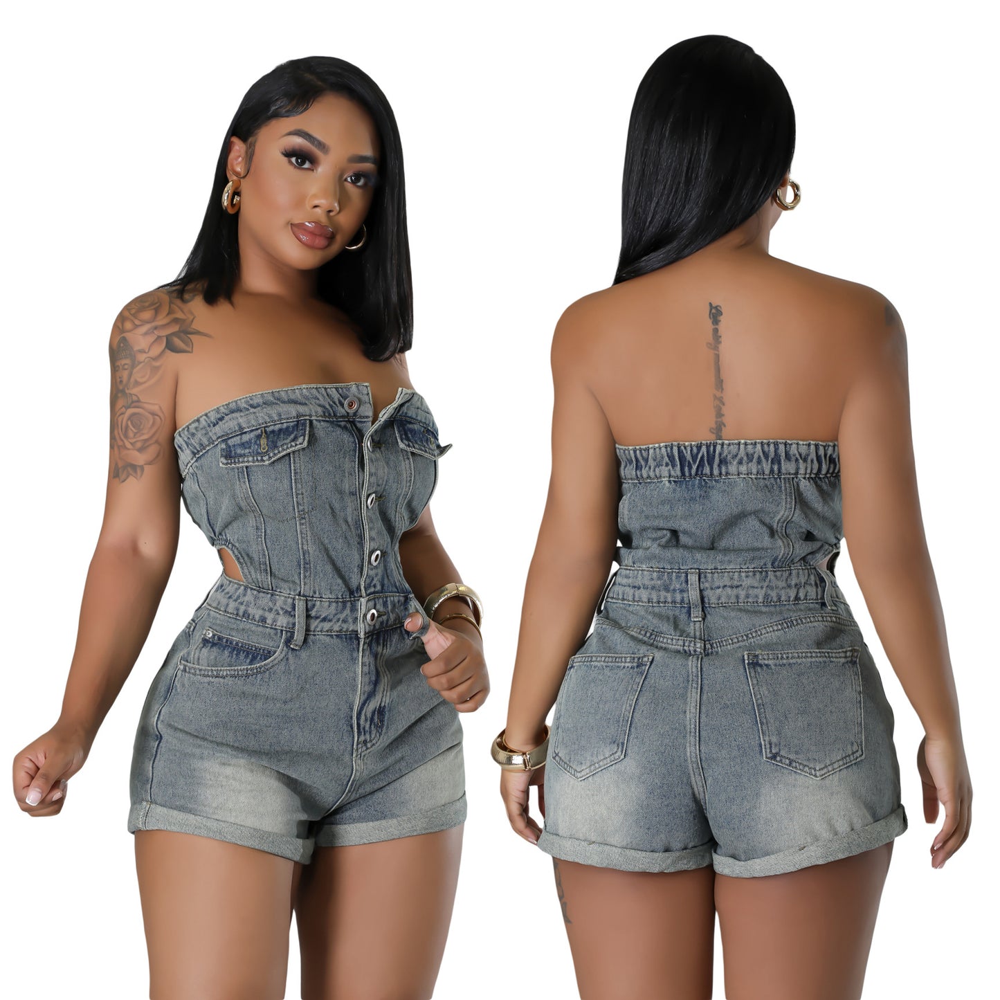 Denim Jumpsuit